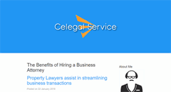Desktop Screenshot of celegalservice.com